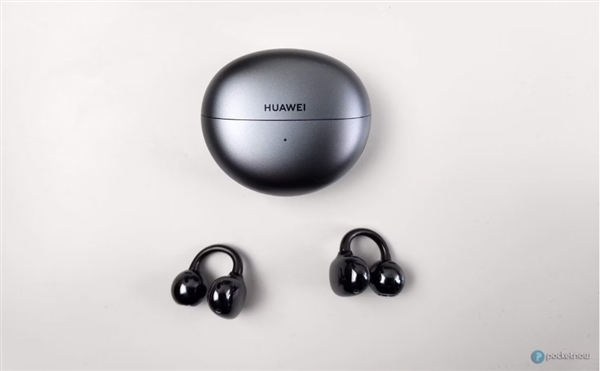 舒适度秒杀入耳式!华为首款开放式耳机FreeClip图赏:不分左右耳、可全天佩戴