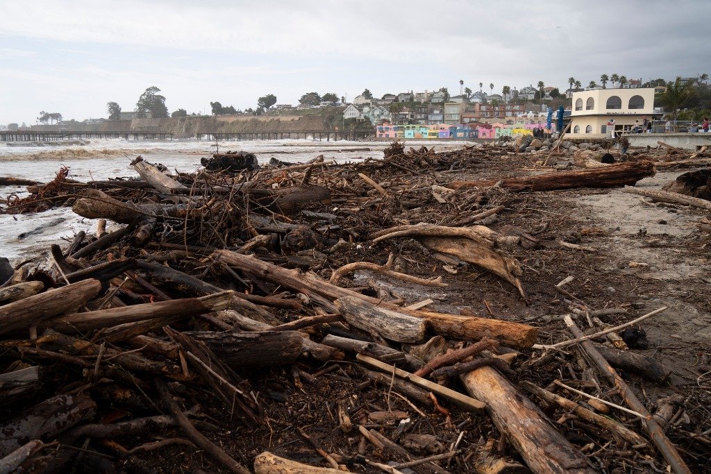 美国加州暴风雨致死人数升至17人