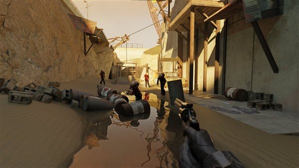 大神魔改诞生19年的《半条命2》:光追效果不可思议