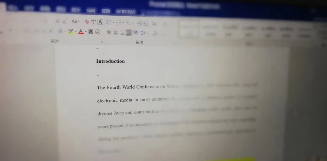 晓晓的毕业论文也是在线完成的。/受访者供图