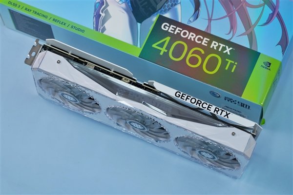 纯白千层镜!影驰RTX 4060 Ti 8GB星曜OC图赏