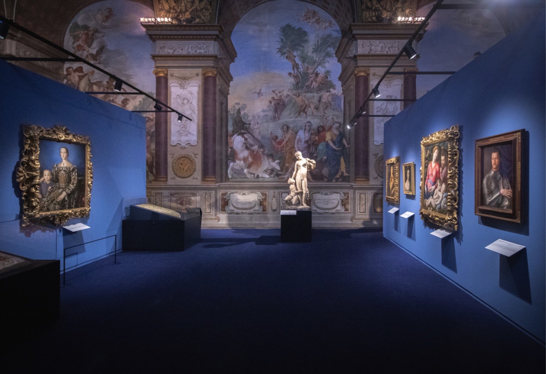 今年二月，皮蒂宫（佛罗伦萨乌菲兹美术馆的空间之一）举办的“埃莱奥诺拉·迪·托莱”展览现场。