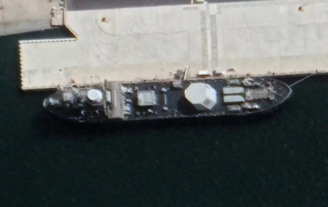 谷歌卫星地图更新！台海军左营军港多项战备动态曝光