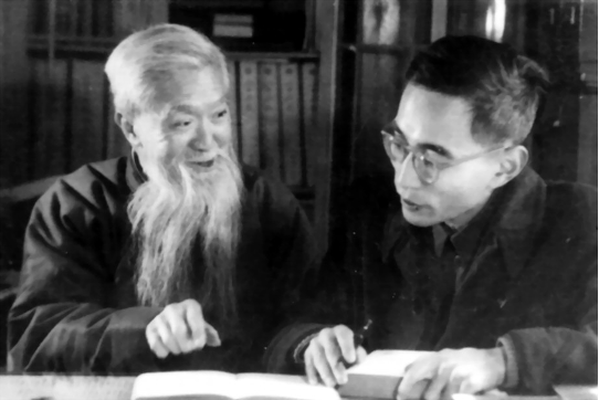 厉以宁和老师赵迺抟教授(1961年 北京大学)