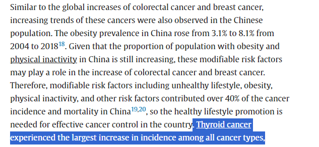 2000—2016年间，在所有癌症类型中，甲状腺癌症的发病率增幅最大。（图/Cancer Incidence and Mortality in China, 2016）