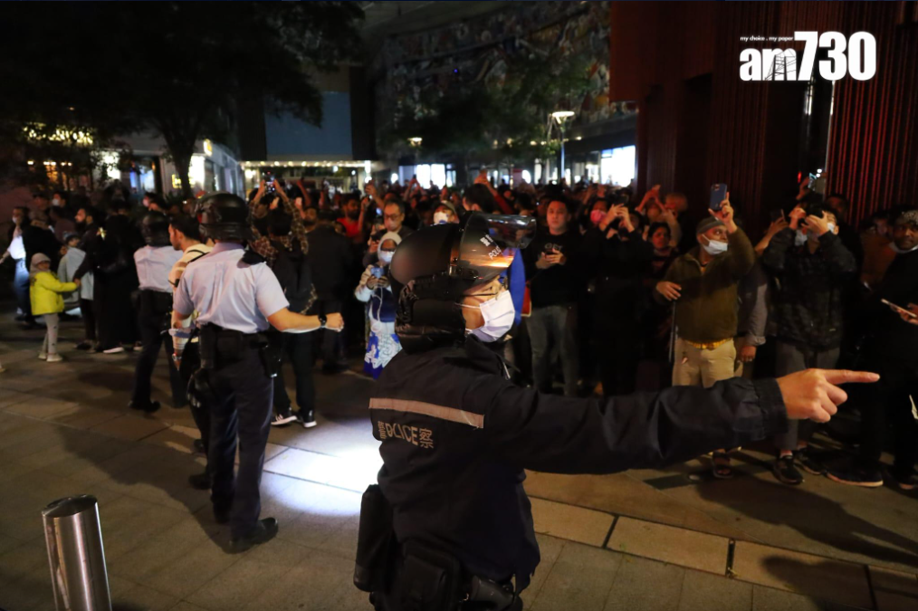 尖沙咀大火(图:AM730)