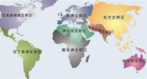 ▲世界文明地图