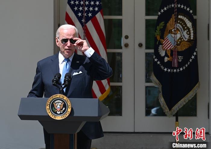 资料图:美国总统拜登。 <a target='_blank' href='/'>中新社</a>记者 陈孟统 摄