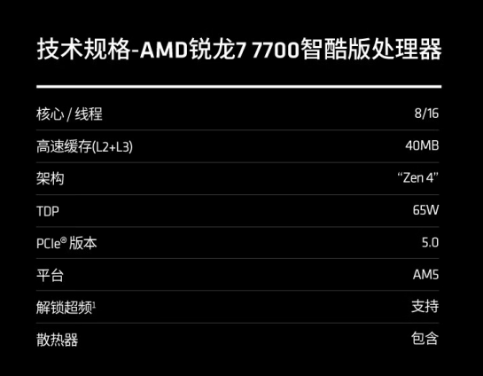 【10.10】散片价格逆天!AMD 锐龙7 7700处理器超低价推荐772.png