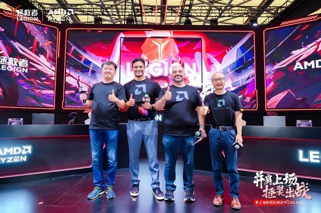 AMD携手联想打造5X硬核产品 多款新品亮相ChinaJoy 2023
