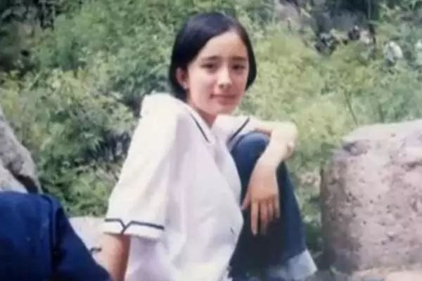 中学时期的杨幂