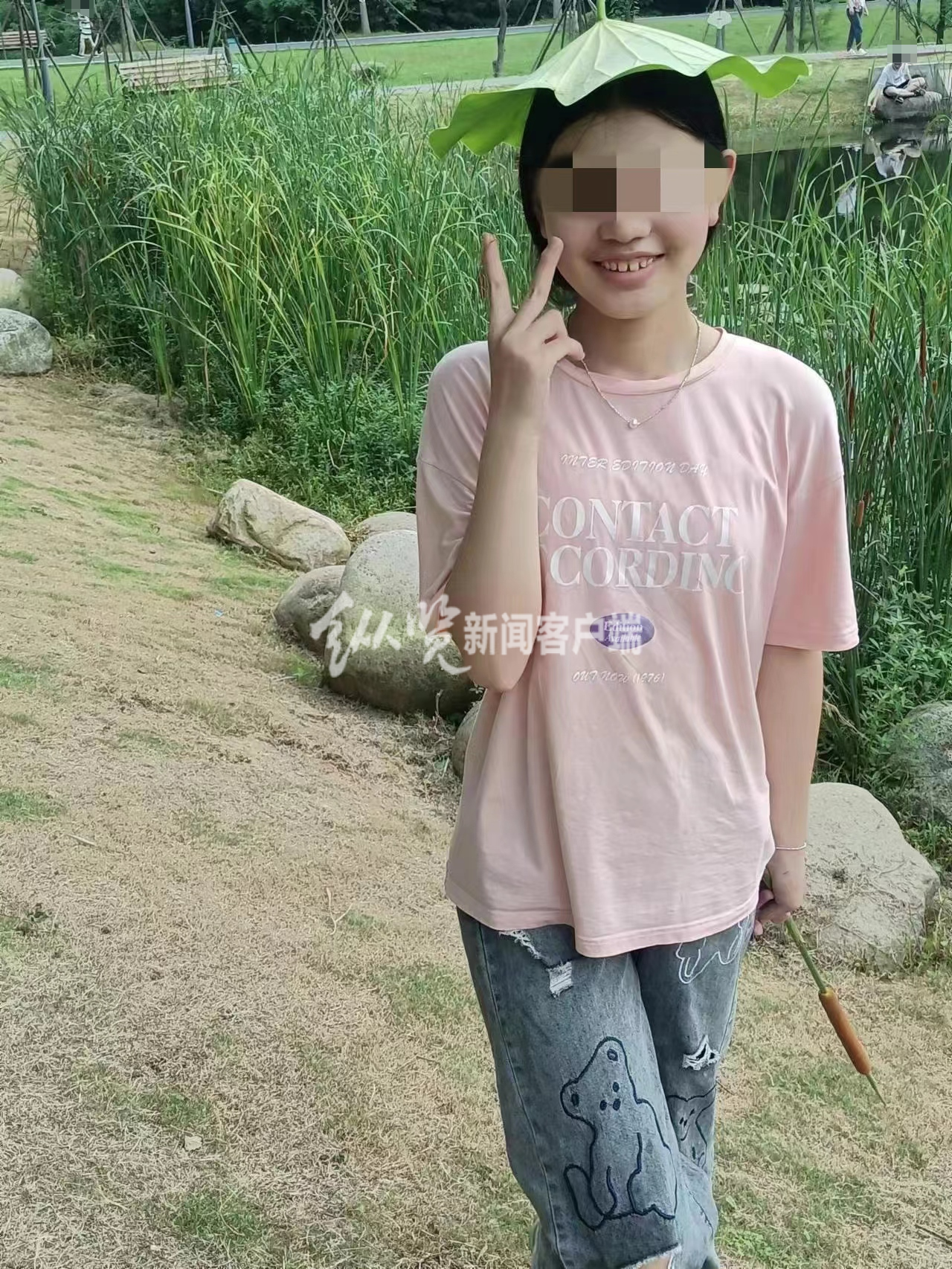 苗苗生前相片。（来源/郑女士提供）