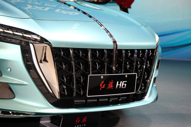 2022广州车展：红旗H6实拍 动感与优雅的完美结合