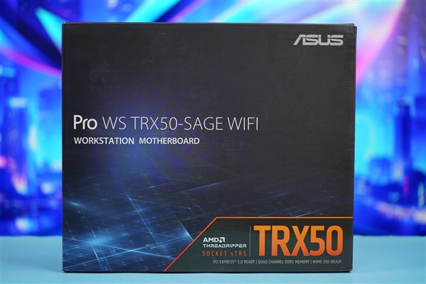 36相极致供电!华硕Pro WS TRX50-SAGE WIFI主板图赏