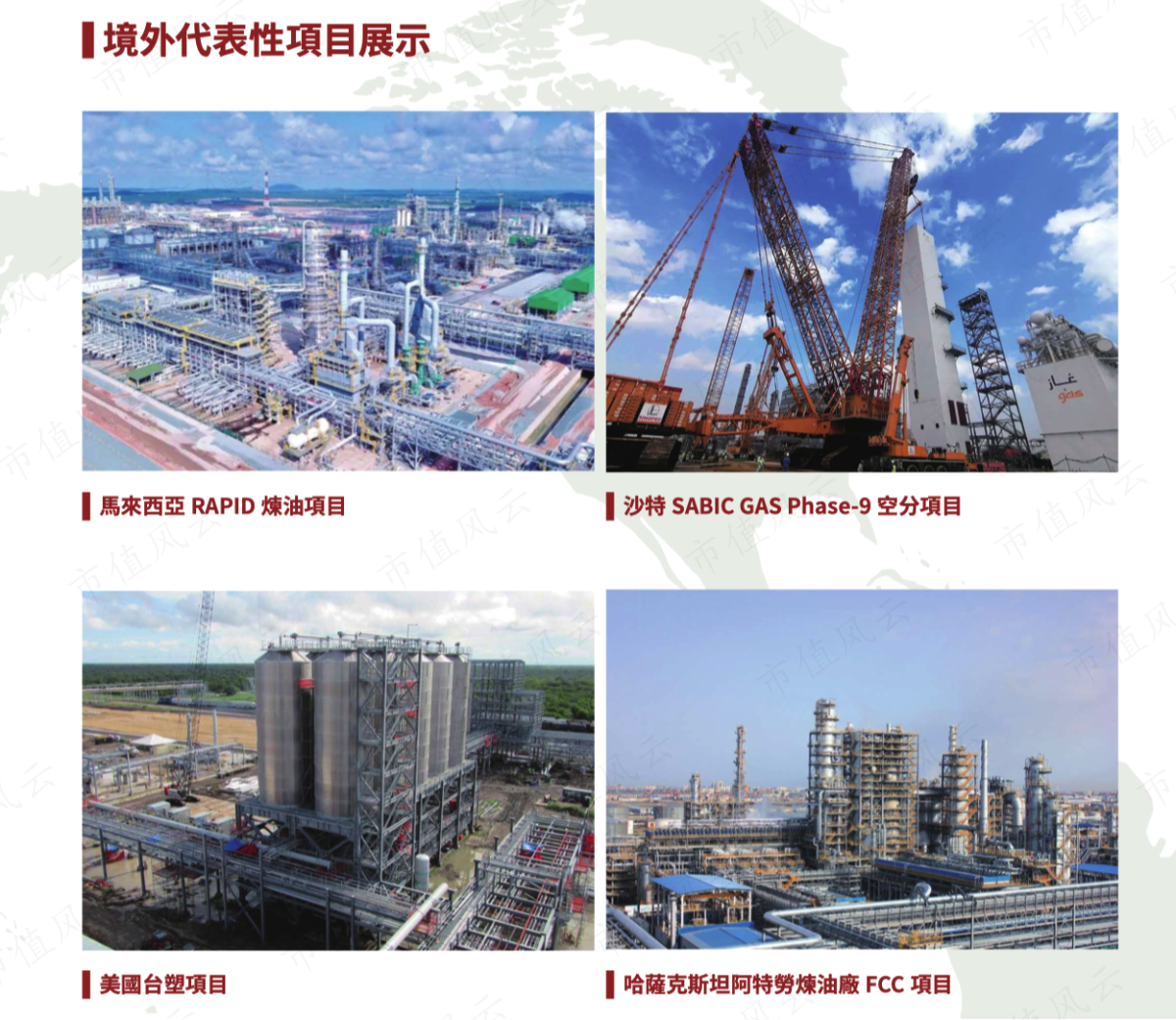 (境外代表性项目)