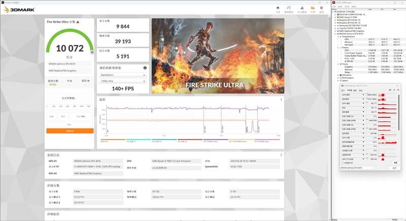纤薄身材也能满血发挥!耕升RTX 4070踏雪评测:2K游戏通吃的高颜值显卡