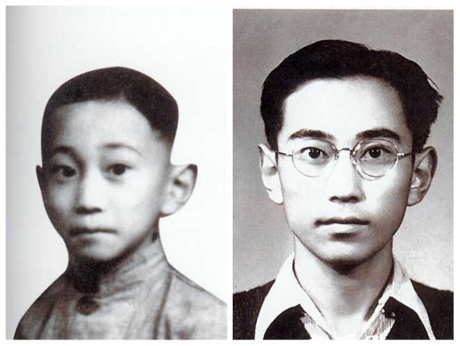 小学和高中时期的厉以宁