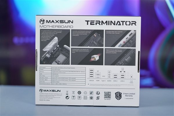 小主机选它没错!铭瑄终结者B760ITX D4 WIFI主板图赏