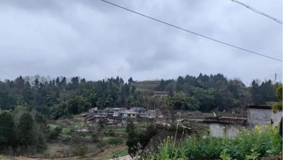 图:周康落曾经生活的村子|图源@极目新闻