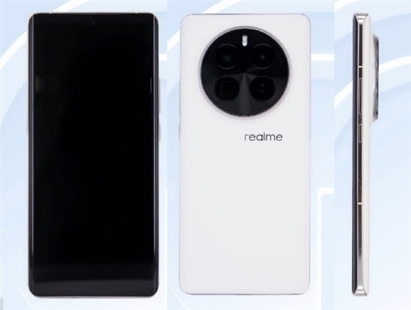 挑战全行业最窄下巴曲面屏!真我GT5 Pro真机公布