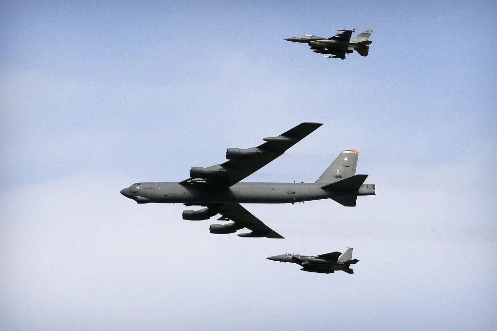 美国空军B-52轰炸机（视觉中国）