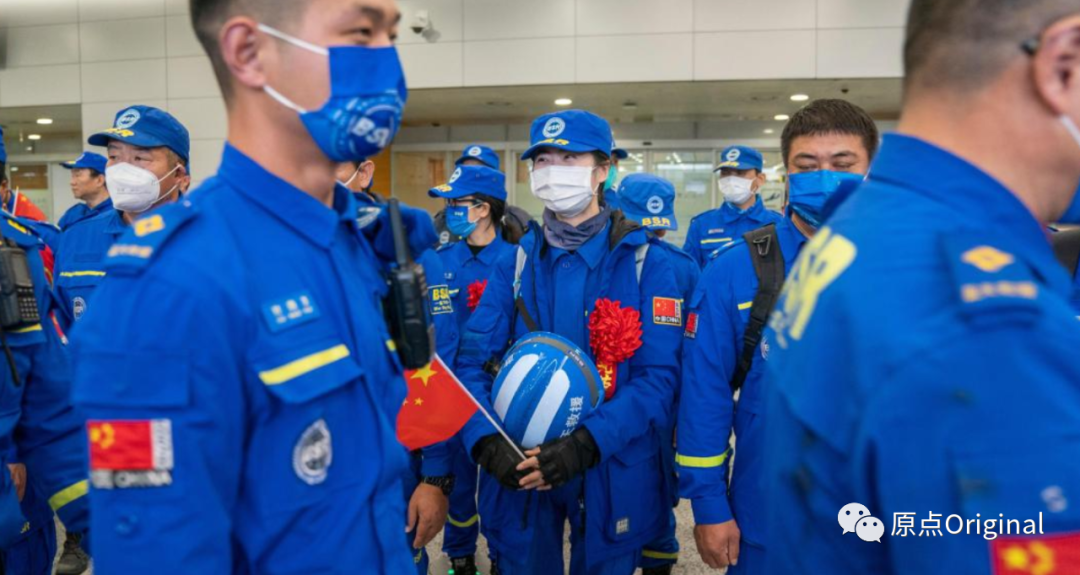 在土耳其抗震救灾的上海姑娘