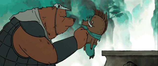 打工人就是这样被薅“秃”的。（图/《中国奇谭》）