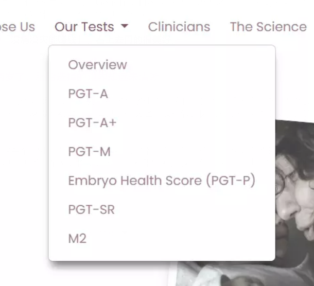 应用多基因评分可以进行不同服务 图源:Genomic Prediction 官网