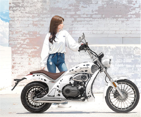 9980元 宗申自动挡巡航YOMI摩托车上市:女骑也能轻松驾驭