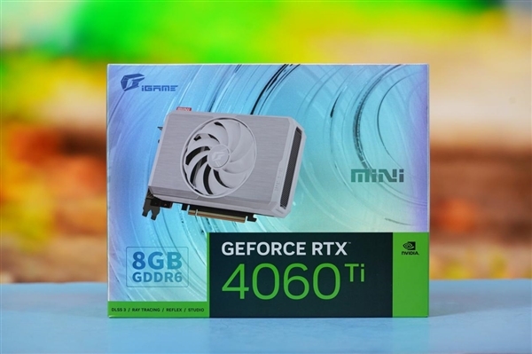 单风扇极简风!七彩虹iGame RTX 4060 Ti Mini OC 8GB显卡图赏