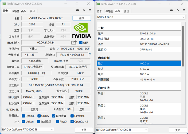 175W功耗释放稳压64℃!铭瑄RTX 4060 Ti iCraft OC8G瑷珈显卡评测:二次元秀肌肉