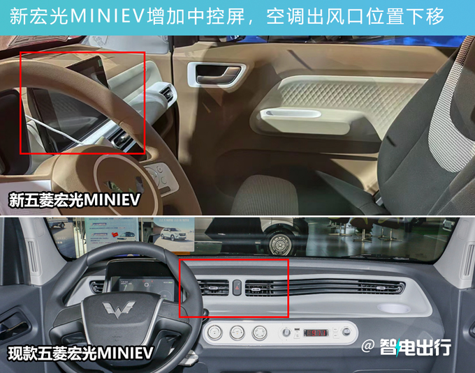 新五菱宏光MINIEV街拍增中控屏幕 现款优惠1.4万-图7