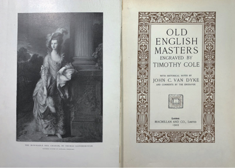 莫西&middot;科尔，《英国古典大师——蒂莫西&middot;科尔的复制木口木刻》，1902年