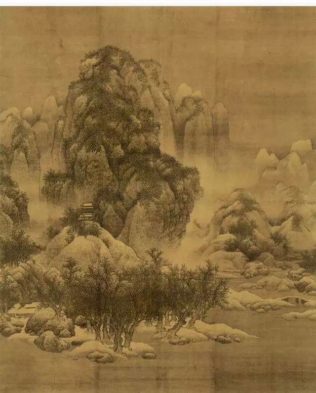 范宽雪景寒林图 天津博物馆.jpeg