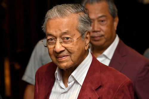 马来西亚前总理马哈蒂尔（资料图）