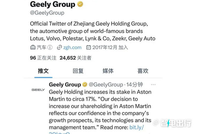 吉利收购阿斯顿·马丁将在华投产纯电跑车-图2