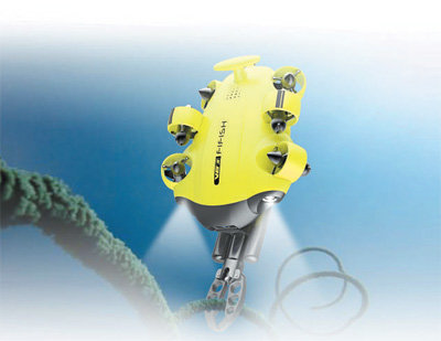 FIFISH V6S水下机器人，设计者为深圳鳍源科技有限公司张翀。