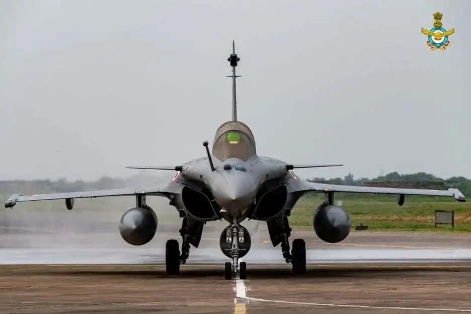 资料图：印度空军装备的“阵风”战斗机（来源：环球网）