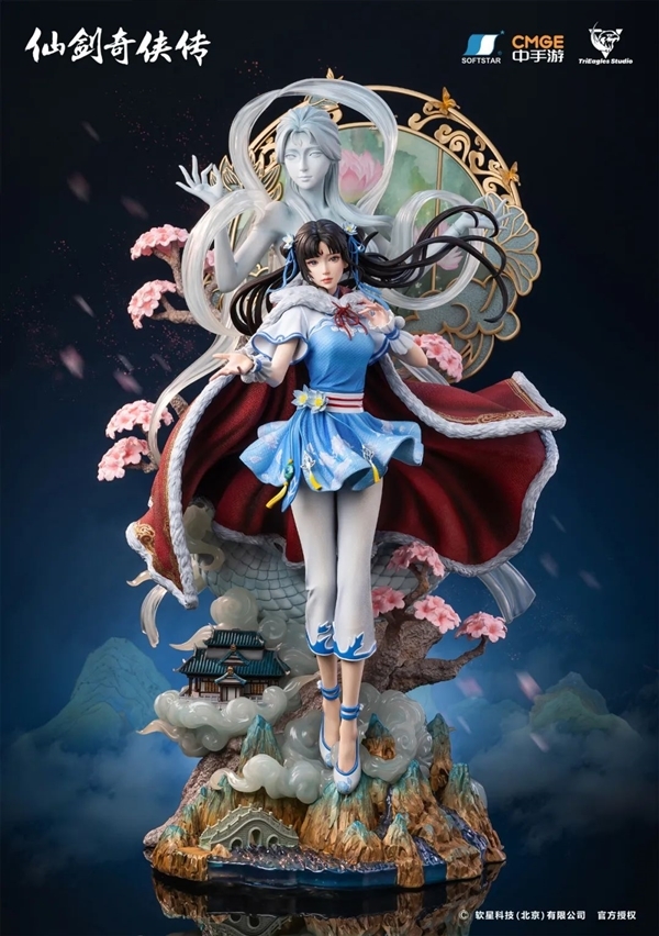 《仙剑奇侠传》赵灵儿1/4雕像上架:4280元 至臻版有女娲