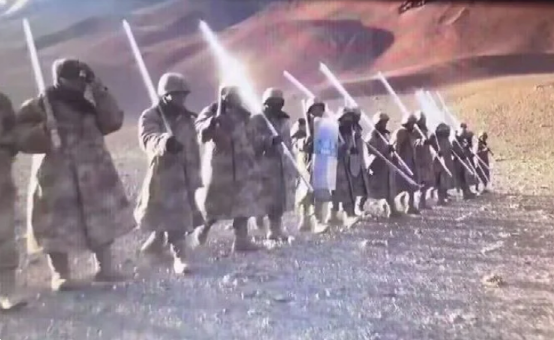 ▲高原综合格斗大赛,中方选手