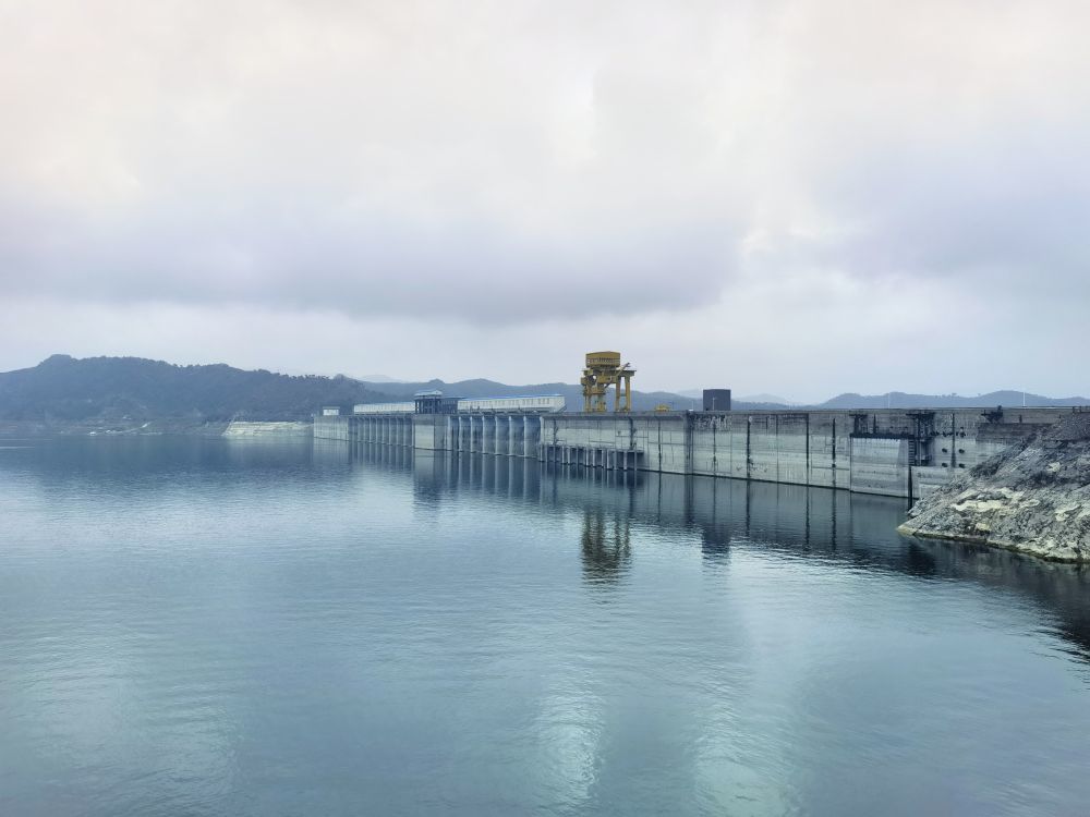 在河北迁西拍摄的潘家口水库(2023年9月10日摄)。新华社记者 黄江林 摄