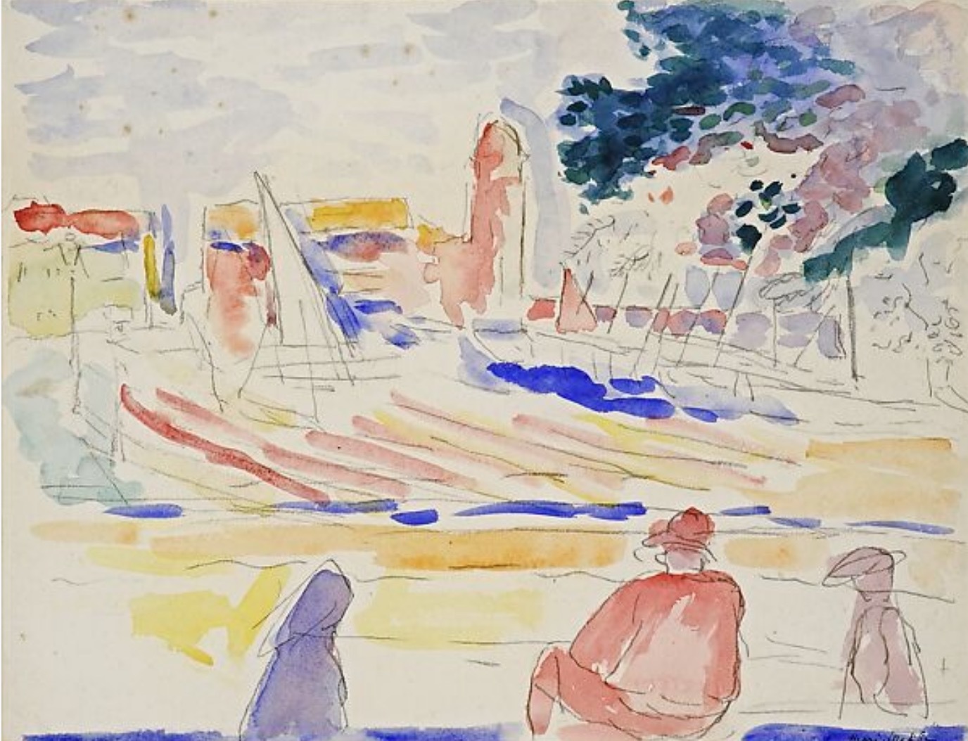 马蒂斯，《科利乌尔港》，1905