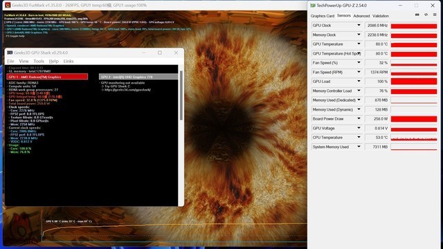 瀚铠RX 7700 XT合金Pro显卡评测 2K高帧性价比满满