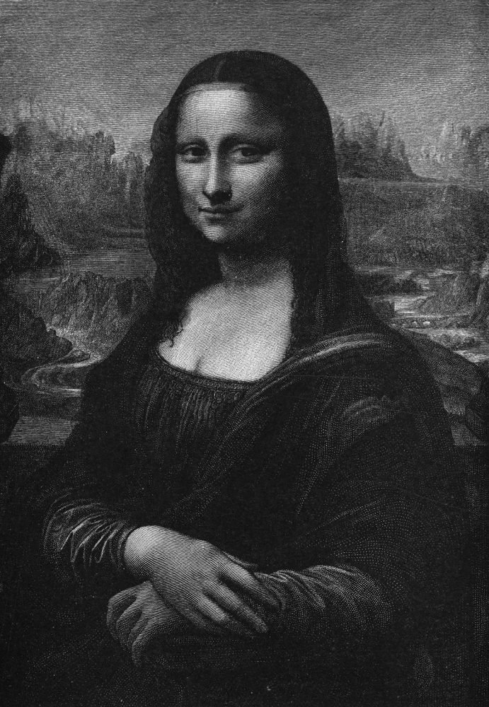 蒂莫西&middot;科尔，《蒙娜丽莎》（根据达芬奇原作刻制），1892年