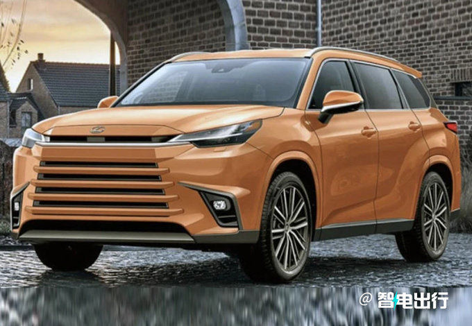 雷克萨斯全新SUV预告图三季度投产/车身长度超5米-图2