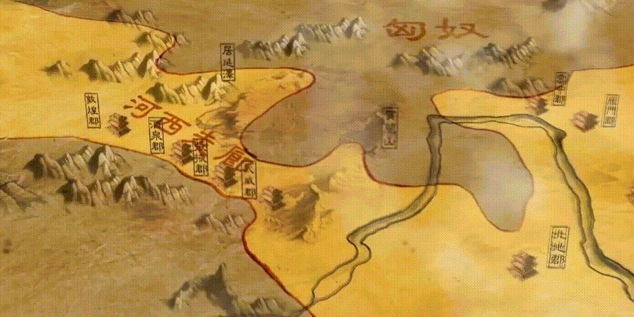 河西走廊上崛起中国第一批国际城市群。