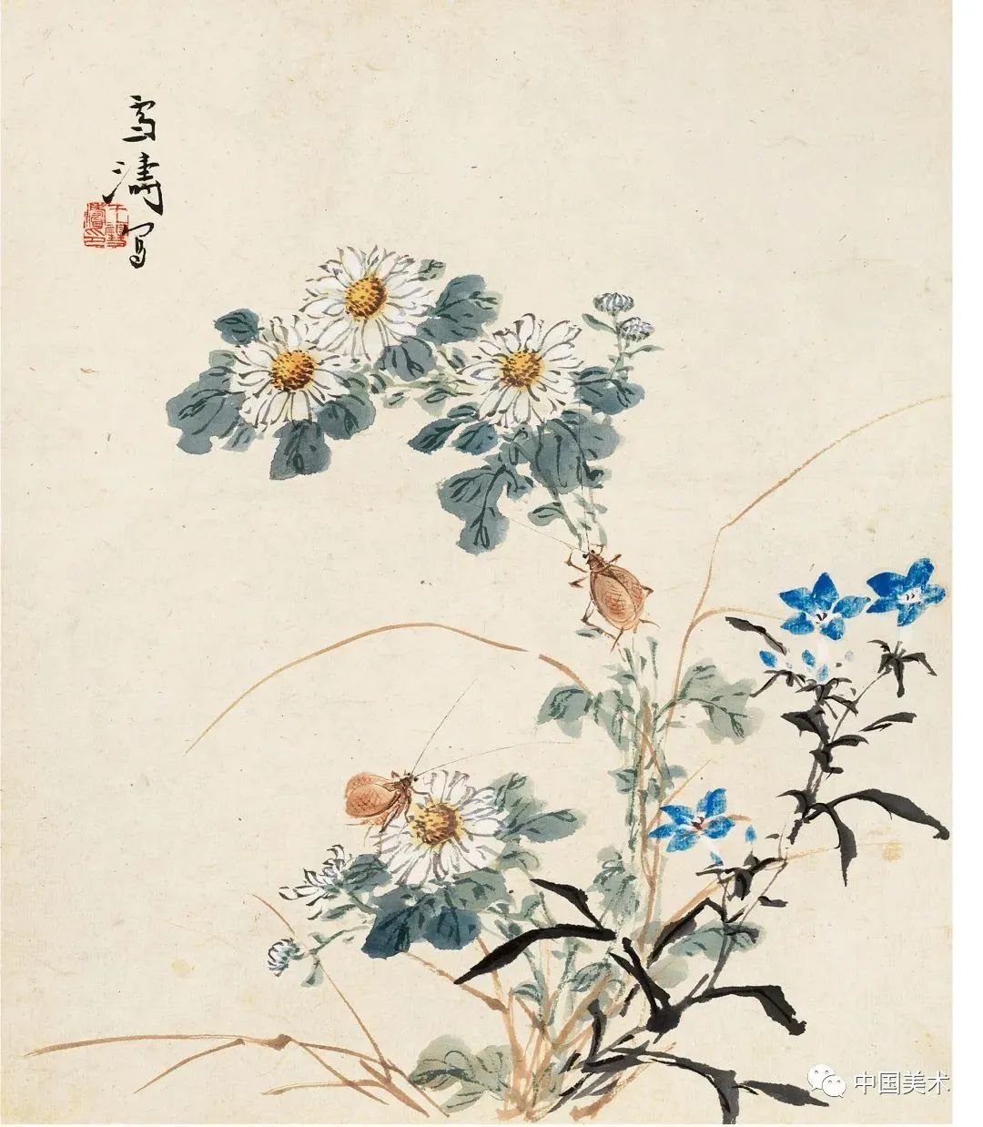 王雪涛：花卉虫鸟册