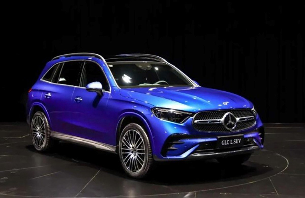 尺寸同级最大,首次增加7座车型,全新国产GLC长轴版首发亮相