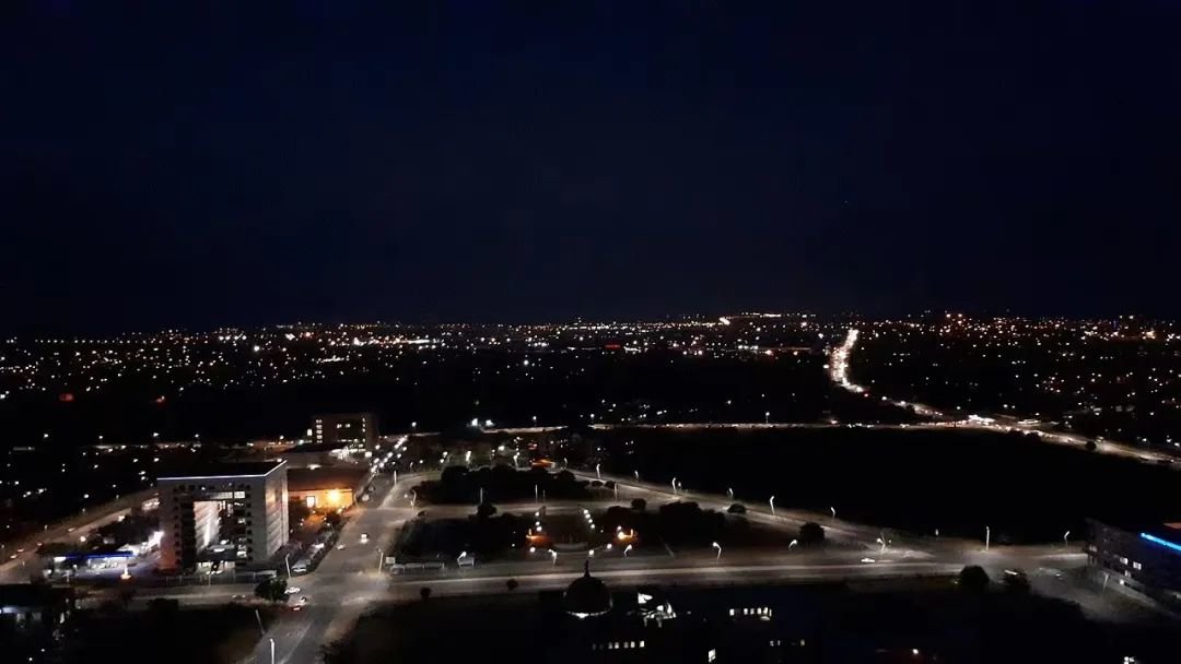▲博茨瓦纳首都夜景