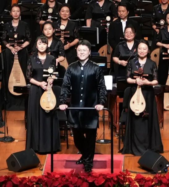 民族交响歌剧音乐会《莫高窟》演出现场